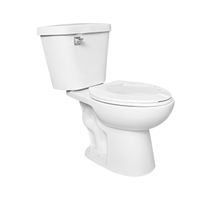 12″ Rough-In Two-piece Toilet with Siphonic Action